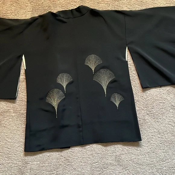 Custom-made Silk Kimono-style Jacket - Picture 2 of 8